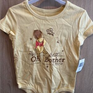 Disney Cream Baby Onesie